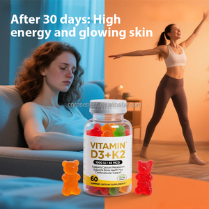 Integratore Alimentare in Gommose di Vitamina D3 K2, Produzione OEM e Etichetta Privata, Formula Personalizzata, Produttore Cinese Rosebest - Product Image 4