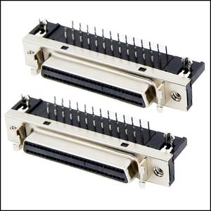 ขั้วต่อ SCSI 50 พิน แบบตัวเมีย ระยะห่างระหว่างขั้ว 1.27 มม. แบบมุมฉากชนิด DIP ซ็อกเก็ต SCSI 50 พิน (5787082-5) สำหรับระบบอัตโนมัติ - Product Image 6