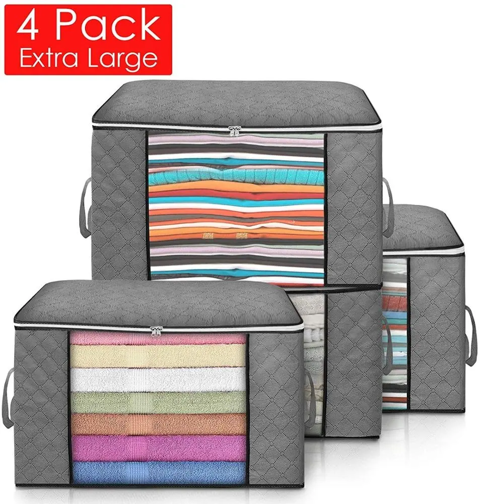 Большая сумка для хранения на молнии