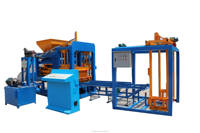Machine à briques écologiques automatique, briques autobloquantes