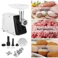 Penggiling Daging Listrik Berkualitas Tinggi dengan Pisau Stainless Steel Food Grade yang Kuat, Pengolah Makanan Rumah Tangga, Pencacah Ayam untuk Hiasan