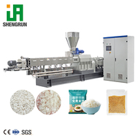 Machine d'extrusion de riz artificiel fortifié, ligne de production complète de riz artificiel nutritif, machine automatique à couscous et riz