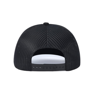 Custom OEM High Quality Slightly Curved Brim 6 Panel Trucker <b>Hat</b> with Breathable Mesh Back Adjustable Sports <b>for</b> Men <b>Women</b> - Product Image 4