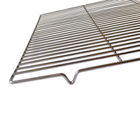 Grille de cuisson professionnelle en fil d'acier inoxydable, grille de remplacement pour four et barbecue, antirouille, antiadhésive, support polyvalent