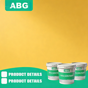 Peinture liquide au latex riche en pigments, application au pinceau <span class=keywords><strong>fin</strong></span>, faible teneur en COV, forte adhérence pour projets de bricolage polyvalents - Product Image 6