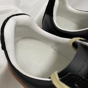 Zapatos blancos unisex de cuero de vaca, zapatillas planas informales con cordones para hombre y mujer, zapatillas de tenis a la moda, cómodas para correr, zapatos para parejas de talla grande - Product Image 3