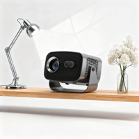 Mini projecteur V100 Android portable 720P 220ANSI Home Cinéma WiFi Écran extérieur Projecteur LED intelligent Affichage 200 pouces