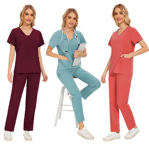 Bán Buôn Kỹ Thuật Quản Lý Độ Ẩm Điều Dưỡng Chà Và Tẩy Tế Bào Chết Đồng Phục Bộ Khô Thoải Mái Điều Dưỡng Đồng Phục Bộ Trên Bán - Product Image 5