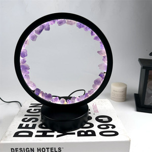 โคมไฟคริสตัลอเมทิสต์โคมไฟอเมทิสต์สำหรับตกแต่งบ้าน - Product Image 2