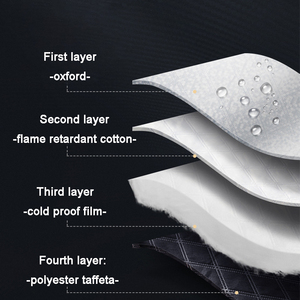 Chất Lượng Cao Dày Bạc Chống Mưa Đá Xe Bao Gồm Cho Xe Ô Tô Phổ Quát Cơ Thể Bảo Vệ Bìa Ngoài Trời - Product Image 6