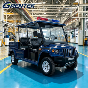 Vehículo de Patrulla Eléctrico GRENTEK de Alta Potencia con 5 Asientos, Modificado para Carrito de Golf, Patrulla de Parques para Carreteras No Públicas - Product Image 2