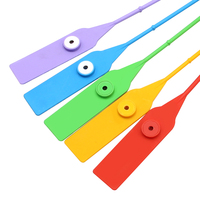 PN-PS2108 Scellé plastique à usage unique, scellé de sécurité pour sacs plastiques, scellé à bande plastique, scellés jetables à serrage rapide pour la logistique