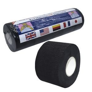 Venta al por mayor de fábrica, rollos de tiras de papel de cuello de peluquero desechables para salón, 100% pulpa de madera, 10x33cm, peluquería profesional de moda blanca - Product Image 1
