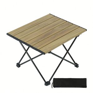 Tables pliantes d'extérieur en aluminium, pliables et portables, avec sac de transport, pour pique-nique, cuisine, plage, voyage, barbecue, vente chaude - Product Image 1