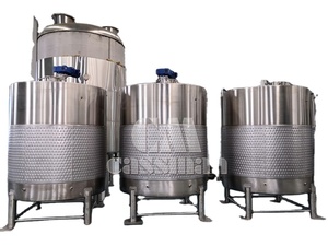 Fabrik preis Edelstahl-Mischt ank Flüssige chemische Lebensmittel mischung Beheizter Mantel-Mischt ank mit Rühr misch behälter - Product Image 3
