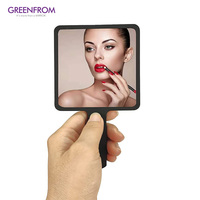 Miroir de poche compact avec logo personnalisé Miroir de maquillage de poche