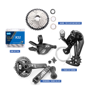 LTWOO — dérailleur arrière AX, <span class=keywords><strong>11</strong></span> <span class=keywords><strong>vitesses</strong></span>, 42 46T 50T, chaîne KMC, ensemble de pièces pour vélo tout terrain - Product Image 2