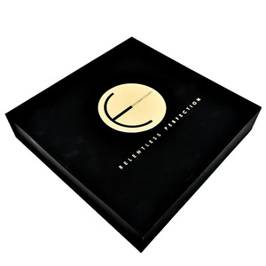 Custom High Quality Black <b>Magnetic</b> Gift <b>Box</b> with Embossing Golden Logo Recycled Materials EVA Foam Inserts & Shockproof Design - Product Image 1