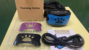 कुत्ते के छाल कॉलर रिचार्जेबल स्मार्ट एंटी बार्किंग कॉलर कुत्तों के लिए वाटरप्रूफ कोई शॉक बार्क कॉलर - Product Image 6