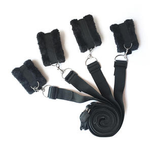 Adult Sex Toys SM Lit réglable avec manchettes et chevilles - Product Image 1