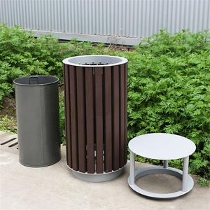 Contenedor de Basura para Exteriores, Cubo de Basura Ecológico para Parques y Calles, Contenedor de Reciclaje Público y Comercial - Product Image 2