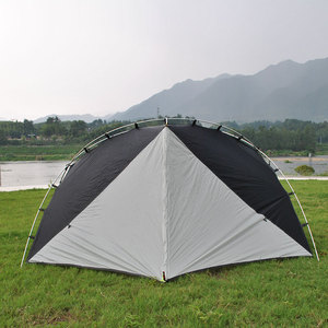 เต็นท์โดมกันน้ำ4ฤดูสำหรับ2คนตั้งแคมป์กลางแจ้งโครงสร้างหนึ่งห้องนอนพร้อมผ้าใบกันน้ำด้านนอกที่ถอดออกได้ - Product Image 1
