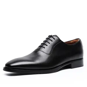 Venda quente O Melhor E Mais Barato Couro Lace Up Sapatos De Negócios Moda Britânica Sapatos Masculinos Formais