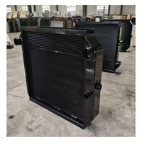 Radiateur haute performance pour chargeurs d'équipements de construction avec structure anti-fuite, fabrication OEM