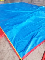 Bâche double face 6'x8' 10'x12' 15'x30' 30'x50' imperméable, résistante aux UV et anti-déchirure pour camping, véhicules et construction