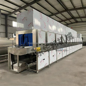 Séchoir à caisses de lait et de bière, machine de lavage tunnel en acier inoxydable, vente chaude - Product Image 1