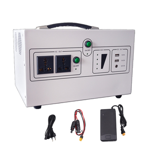 สถานีพลังงานแสงอาทิตย์แบบพกพา ความจุสูง 1000w สำหรับใช้งานกลางแจ้ง รองรับไฟ 110v 220v ใช้แบตเตอรี่ลิเธียมไอออน Lifepo4  คลื่นไซน์บริสุทธิ์ เหมาะสำหรับการตั้งแคมป์ - Product Image 1