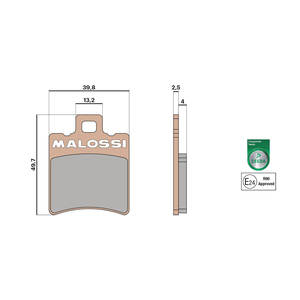 Plaquettes de frein MHR SYNT homologuées - Product Image 1