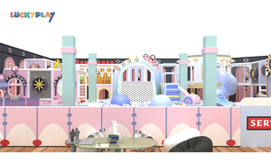 Peralatan bermain lembut anak-anak Peralatan tempat bermain dalam ruangan komersial untuk pusat hiburan permainan - Product Image 2