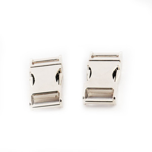 Boucle métallique pour animaux de compagnie 10 mm à verrouillage automatique en alliage de zinc argenté, boucle réglable pour sangles de sacs, ceintures, sacs à dos et accessoires vestimentaires - Product Image 3