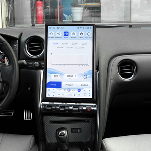 Autoradio Android 15 de 14,5 pouces avec GPS pour Nissan <span class=keywords><strong>GTR</strong></span> R35 2008-2016, écran tactile, Carplay, Auto, multimédia, DSP, unité principale stéréo - Product Image 1