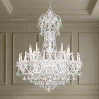 Lustre de Mariage Luxueux, Décoration de Table de Mariage, Lustre Suspendu pour Mariage