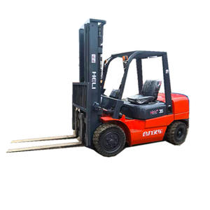 Chariot élévateur diesel HELI d'occasion 3,5 tonnes CPCD35 avec moteur et roulement en bon état - Product Image 1