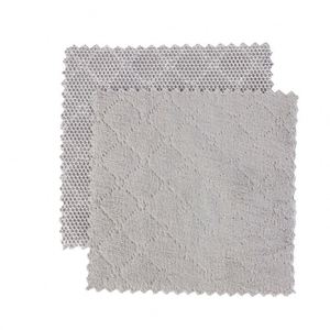 Nhà Bếp Siêu Tốt Sợi Không Dính Dầu Có Thể Giặt Vải Dày San Hô Nhung Lông Cừu Dây Làm Sạch Vải Cho Hộ Gia Đình - Product Image 1