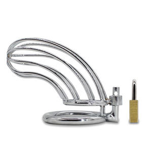 อุปกรณ์ล็อคอวัยวะเพศชายแบบกรงโลหะ ขนาด 40/45/50 มม. สำหรับเลือกใช้กับ CB6000S CB6000 CB3000 ของเล่นทางเพศสำหรับผู้ชาย - Product Image 6