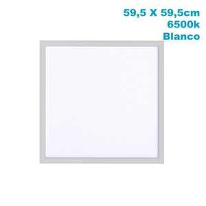 Panel LED 48W 6500K, 4800lm, 1x59,5x59,5 cm, corte 59x59 cm - Iluminación eficiente para oficinas y espacios comerciales. - Product Image 1