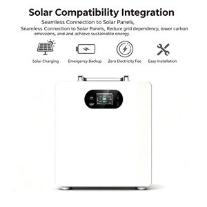 Station d'alimentation portable 1000W, batterie au lithium 2000Wh, générateur solaire, alimentation de secours d'urgence pour la maison, le camping, les voyages en plein air - Product Image 3