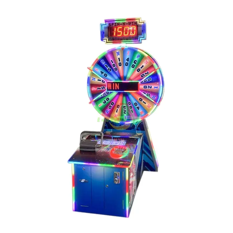 Machine de jeu électronique, jeu de pièces de monnaie pour enfants, balle rotative N Win, amusant et Commercial,