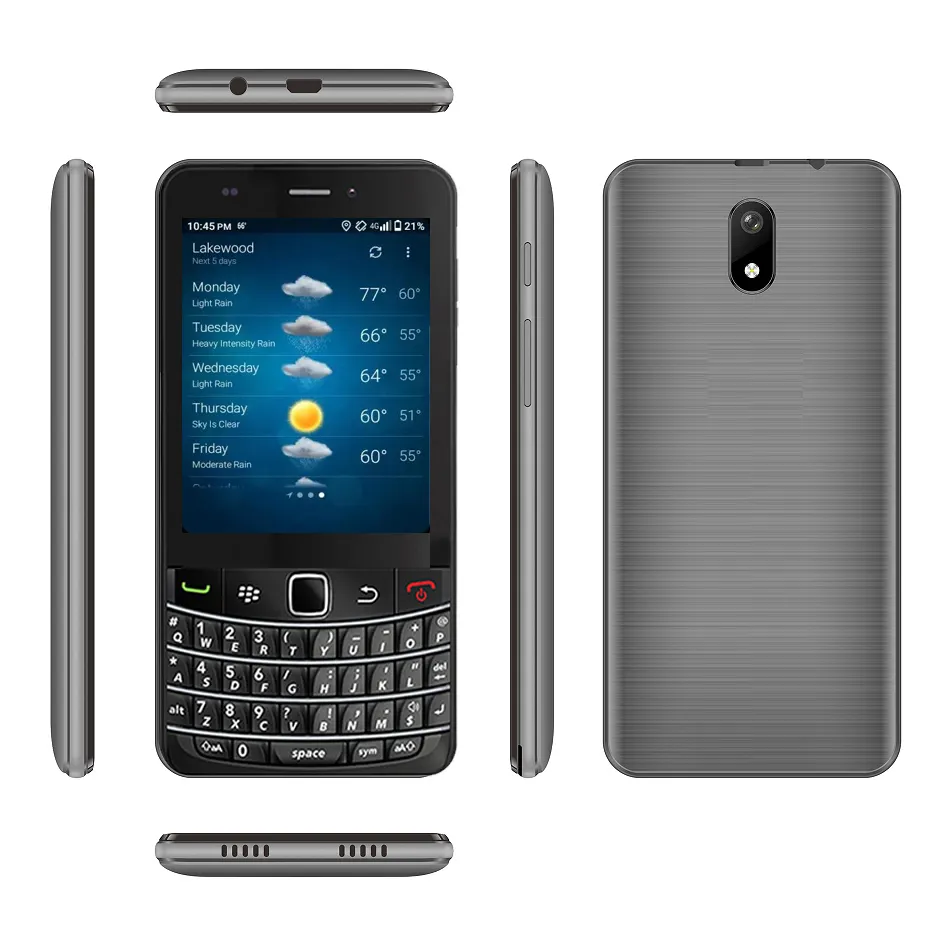 4g qwerty keyboard smart android mobile cell phone with waze weather whatsapp qwerty keypad mobile phones