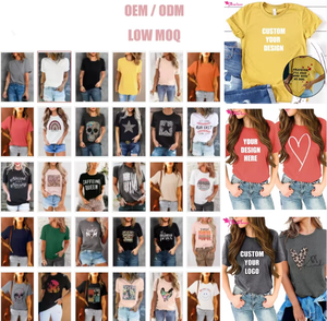 Kaos Pria Musim Panas Kasual Bermotif Trendi Lengan Pendek 100% Katun Bernapas Cepat Kering Jersey Berkualitas Tinggi Grosir - Product Image 5