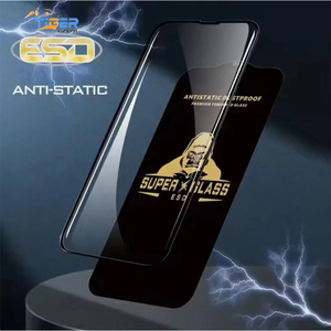 Protector de Pantalla de Vidrio Templado Antiestático ESD para iPhone 15 Pro Max, 16 Pro Max, 14 Plus, 13, 12 <span class=keywords><strong>Mini</strong></span>, 11, 17 Pro Max - Product Image 5
