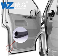 Tira de Sellado de Goma EPDM para Puertas de Coche, Protector de Bordes en Forma de U para Ventanas, Capó y Maletero, Insonorizante e Impermeable