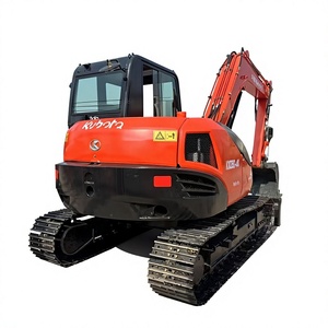 Used Excavator Kubota KX080 8 Tons Secondhand <b>Digger</b> KX165 KX185 Hydraulic Crawler Machine in Good Condition - Product Image 1