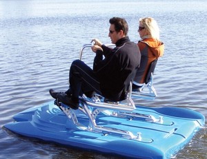 Bicicleta Acuática de Plástico con Pedales Giratorios Estilo Pez, Sistema de Pedales para Agua Dulce y Salada, Uso en Parques Acuáticos, Ahorro de Energía, Ejercicio - Product Image 6