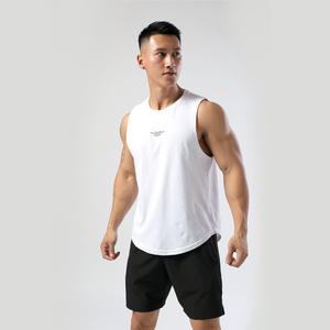 Gilet personnalisé d'été pour hommes, anti-transpiration, sportif, sans manches, haut de performance à séchage rapide, pour l'entraînement - Product Image 1