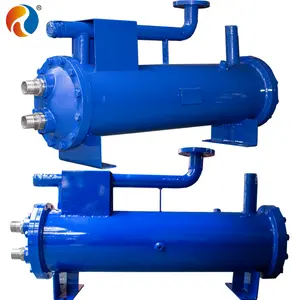 High Quality Industrial Spiral Copper Tube Heat Exchanger Shell And Tube Heat Exchanger Water Cooler Oil Cooled